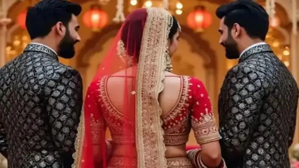 ஒரு பெண்ணை திருமணம் செய்து கொள்ளும் சகோதரர்கள்