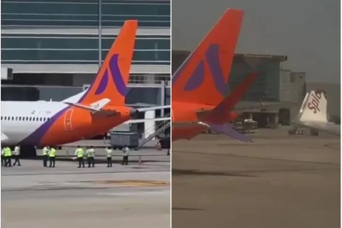 மோதிக்கொண்ட விமானங்கள்~கதறித்துடித்த பயணிகள்