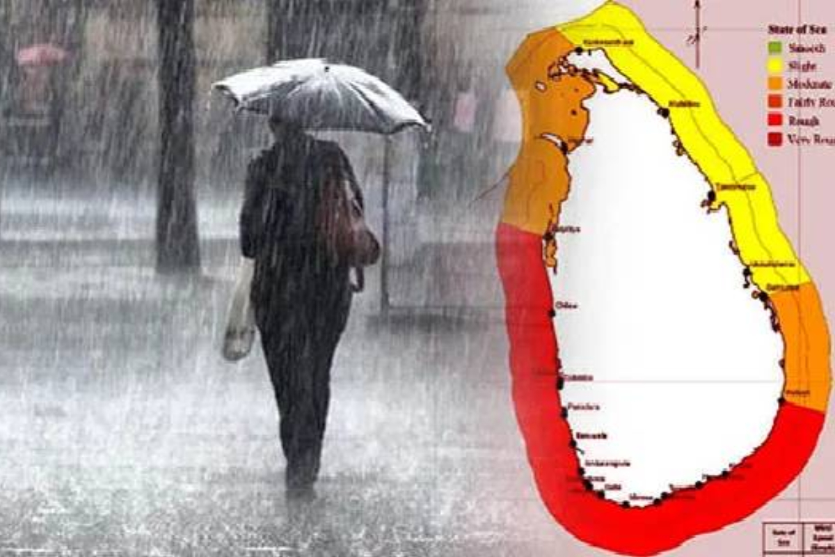 எதிர்வரும் 20ஆம் திகதியிலிருந்து இலங்கையில் வானிலையில் ஏற்படவுள்ள மாற்றம்