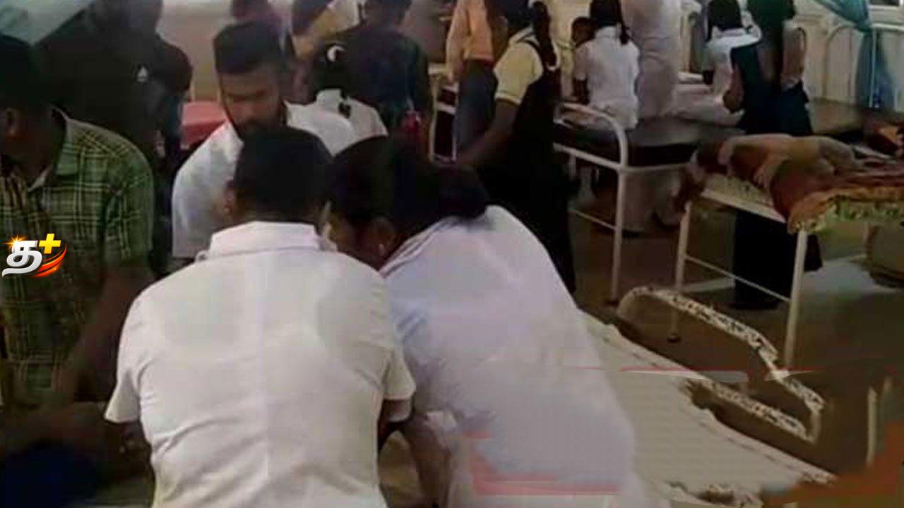 இலங்கையை உலுக்கிய கோர விபத்து-10 மாணவர்கள் கவலைக்கிடம்